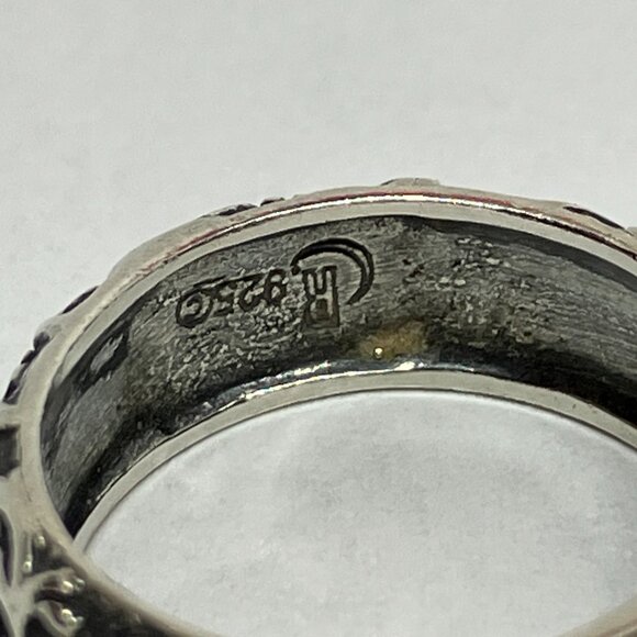 Carolyn Pollack Sterling Silver Ring Size 7 - Picture 2 of 8